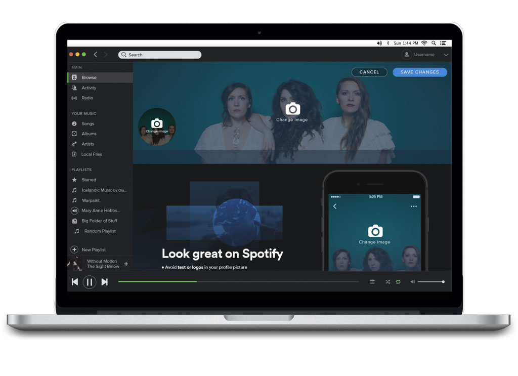 how to make a spotify for artist account
